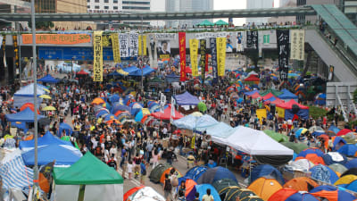 En stor del av de unga Hongkongborna blev politiskt medvetna för sex år sedan. Prodemokratiska demonstranter ockuperade då tre av de viktigaste trafiklederna i mer än två månader.