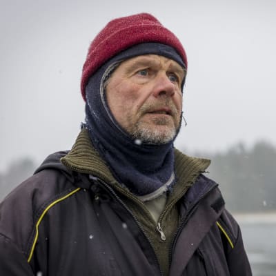 Helsinkiläinen ammattikalastaja Kai Ilves