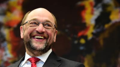 Martin Schulz på SDP:s gruppmöte 25.1.2017.