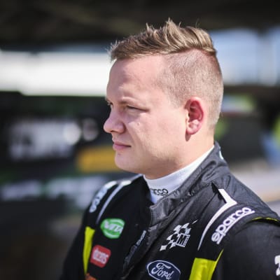 Jari Huttunen Viron MM-rallissa.