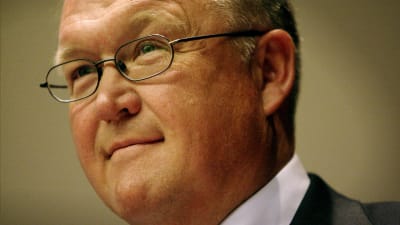 Sveriges tidigare statsminister Göran Persson i Helsingfors 2008