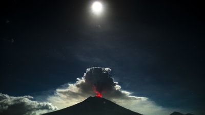 Vulkanen Gunung Agung. 