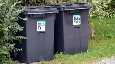 Flerfackskärl för sortering av sopor