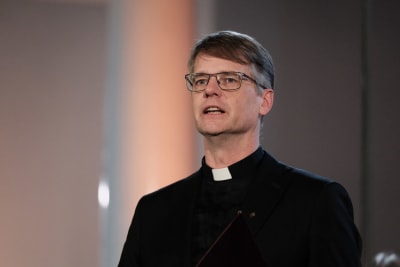 Kyrkoherde Johan Westerlund.