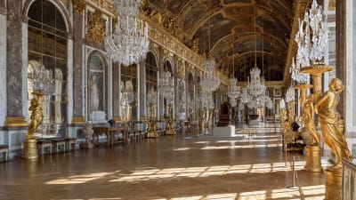 Spegelsalen i Versailles.