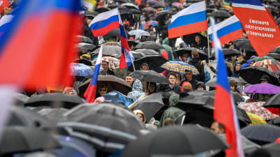 Demonstration i Moskva 10.8.2019