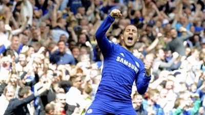 Eden Hazard, mittfältare i Chelsea.