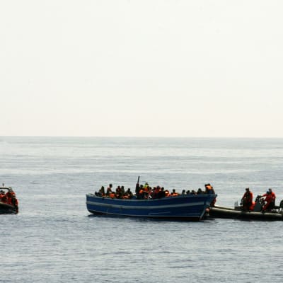Flyktingar på Medelhavet
