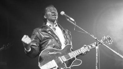 Chuck Berry under ett uppträdande 1992