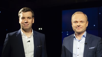 Pekka Lundmark besöker Daniel Olin. 