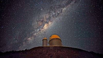 Det markbaserade ESO-teleskopet i Chile.