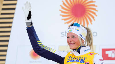 Frida Karlsson knep VM-silver i Seefeld.