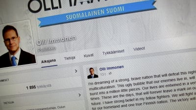 Olli Immonens Facebooksida.