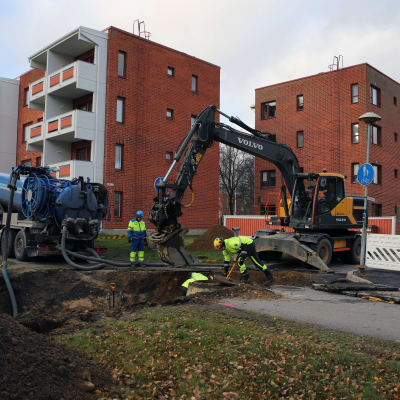 Vesilaitoksen työntekijät Mikkelissä Saksalassa