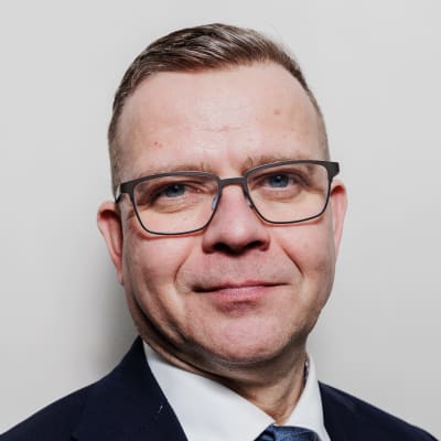 Petteri Orpo kuvattiin kokoomuksen puoluetoimistolla 14. helmikuuta.