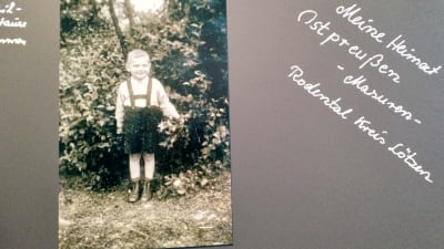 Ett gammalt foto på Eitel Koschorrek som barn.