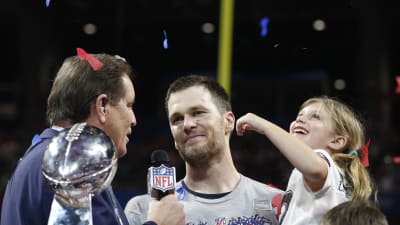 Tom Brady Super Bowl-mästare.