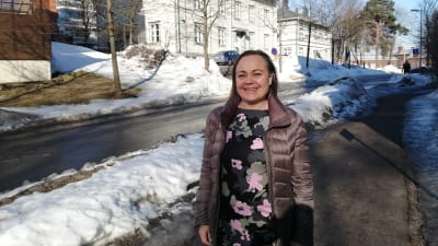 Tarja Myller, gruppledare för underhållet av gatorna inom stadsmiljösektorn i Helsingfors.