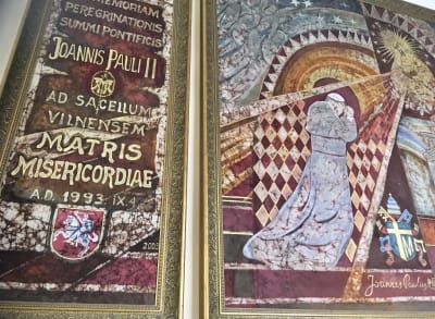Minnet av påve Johannes Paulus II:s besök i Vilnius lever starkt kvar.
