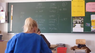 Svenskaundervisning, Bjärnå skola