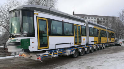Spårvagn i Åbo.