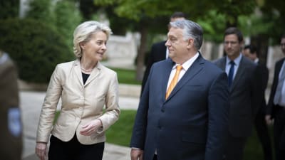 Ursula von der Leyen och Viktor Orbán.