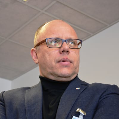 Markku Suoranta på Österbottens cancerförening.