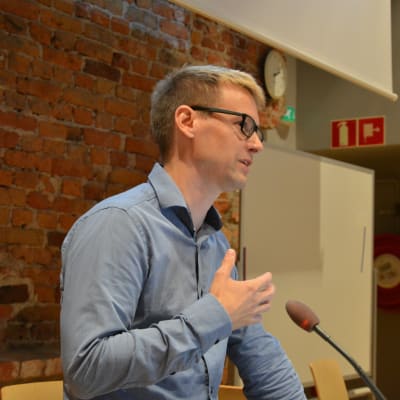 Ungdomsforskare Patrik Söderberg på Åbo Akademi i Vasa.