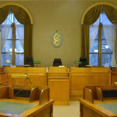 Sessionssalen vid Vasa hovrätt.