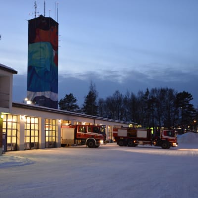 Brandstationen i Vasa.
