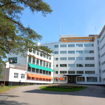 Pemars sanatorium sett framifrån.