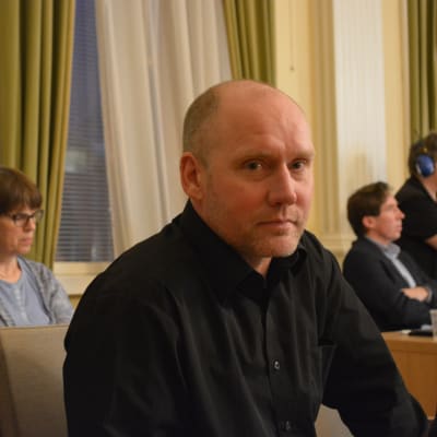 Vänsterförbundets fullmäktigeledamot Timo Itälehto i Jakobstad