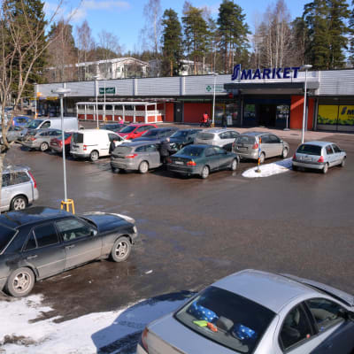 Vårberga centrum i Borgå