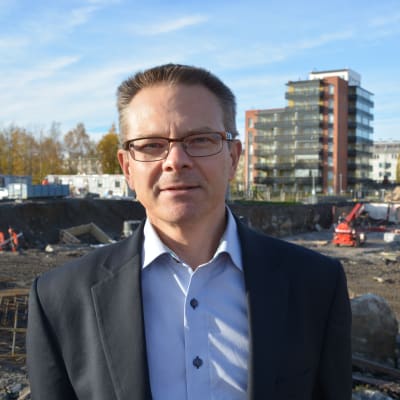 Mikael Snellman, regiondirektör för Lemminkäinen i Vasa.