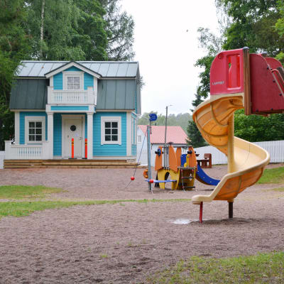 Ada-glada-huset i Kapellparken i Lovisa