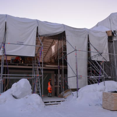 Kvevlax lärcenter byggs.