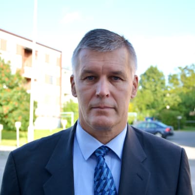 Risto Lammi, polischef i Österbotten.