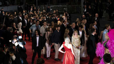 Cannesin punaisella matolla valmistaudutaan elokuvan ensi-iltaan.