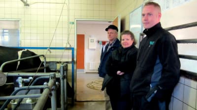 Kjell-Erik Lall, Johanna Nyman och Ulf Hagner.
