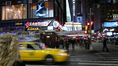 Mamma Mia på Broadway i New York