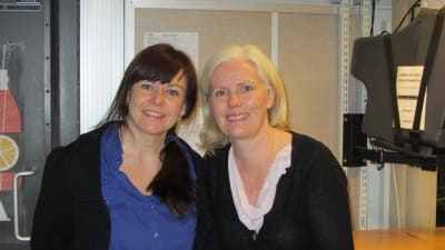Pernilla Lindblad och Monika Koskinen