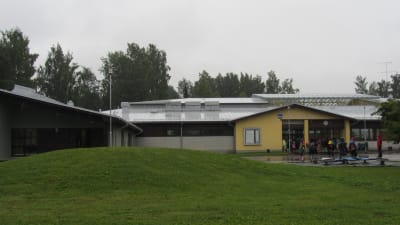 sjundeå svenska skolas tillbyggnad