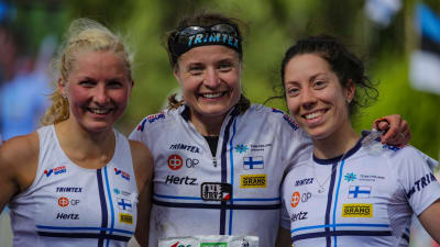 Marika Teini, Merja Rantanen och Venla Harju