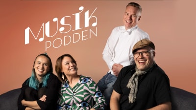 Musikpodden, med Emma Raunio, Emma Salokoski, Mårten Svartström och Mauri Kuokkanen