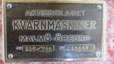 Strömsbergs kvarnmaskiner är tillverkade i Sverige