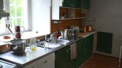 Köket i Diktarhemmet i Borgå