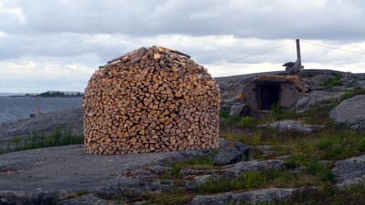Vedhög på Söderskär