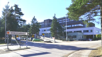 Kotka sjukhus utifrån