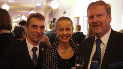 Sören och Sanna Nymalm, Folke Lindström, Pargas IF.