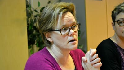 Porträtt av Pia-Maria Sjöström.